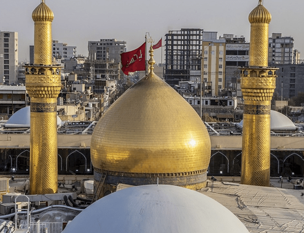 گنبد جدید حرم امام حسین (ع) نصب میشود